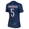 Officiële Voetbalshirt Paris Saint-Germain Marquinhos 5 Thuis 2023-24 - Dames